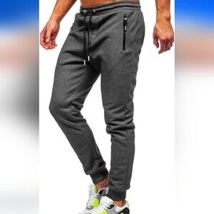 Men's Gray Jogger Pants New With Tags